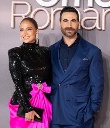 Jennifer Lopez and Brett Goldstein attends Office Romance UK Premiere at the BFI Southbank in London, England. UK. Wednesday 3rd June 2026. Copyright: xJamesxWarrenx ae7dj444