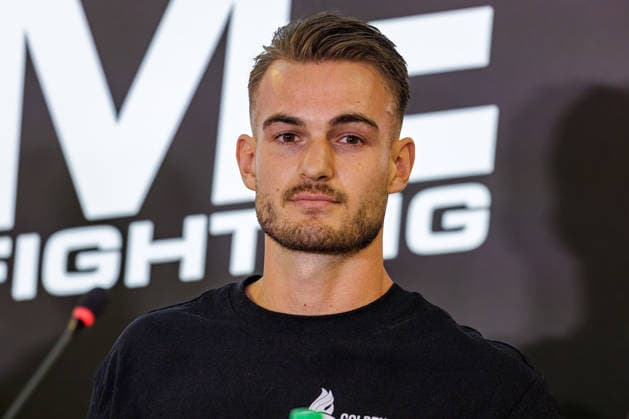 03.06.2026. Leverkusen. Can Kaplan auf der Pressekonferenz im Vorfeld zum Fame Fighting, das große Promibox-Event von BILD und Eugen Lopez am 06.06.2026 in der Leverkusener Ostermann Arena. Zum ersten Mal in Kooperation mit dem britischen Pendant Misfits Boxing und dem internationalen Medienpartner The Sun. Leverkusen Ostermann Arena Nordrhein-Westfalen Deutschland *** 03 06 2026 Leverkusen Can Kaplan at the press conference in the run-up to Fame Fighting, the big celebrity boxing event organized by BILD and Eugen Lopez on 06 06 2026 in the Ostermann Arena in Leverkusen For the first time in cooperation with the British counterpart Misfits Boxing and the international media partner The Sun Leverkusen Ostermann Arena North Rhine-Westphalia