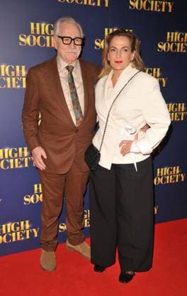 High Society musical press night, Barbican Theatre Brian Cox and Nicole Ansari-Cox at the High Society musical press night, Barbican Theatre, Barbican Centre, Silk Street, on Wednesday 03 June 2026 in London, England, UK. CAP CAN CAN London UK Great Britain Copyright: xCanxNguyen CapitalxPicturesx