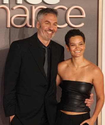 Office Romance premiere London, UK. Ol Parker and Ripley Parker at Office Romance premiere. BFI. 3rd June 2026. LMK11-S030626-001 Steve Bealing Landmark Media 