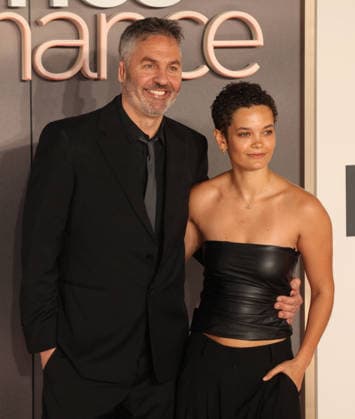 Office Romance premiere London, UK. Ol Parker and Ripley Parker at Office Romance premiere. BFI. 3rd June 2026. LMK11-S030626-001 Steve Bealing Landmark Media 