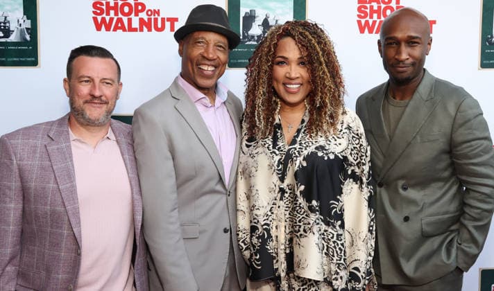 Los Angeles premiere of The Last Shop on Walnut held at Harmony Gold Featuring: Jason L Richardson, Peter Lawson Jones, Kym Whitley, Donald Webber Jr Where: Los Angeles, California, United States When: 03 Jun 2026 Credit: Faye s Vision Cover Images EDITORIAL USE ONLY. NOT FOR USE BY NEWSPAPERS BASED IN THE UK. Copyright: xx coverimg55747165