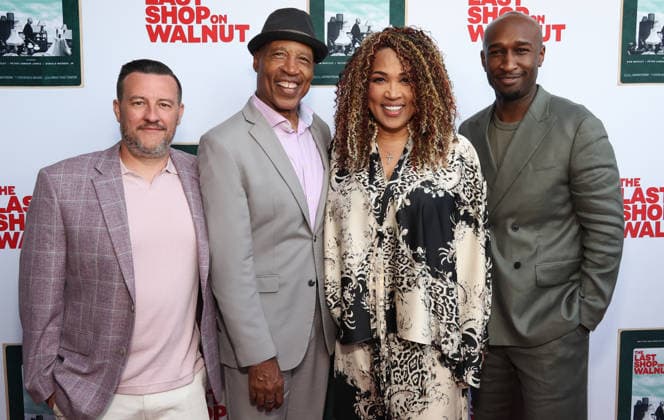 Los Angeles premiere of The Last Shop on Walnut held at Harmony Gold Featuring: Jason L Richardson, Peter Lawson Jones, Kym Whitley, Donald Webber Jr Where: Los Angeles, California, United States When: 03 Jun 2026 Credit: Faye s Vision Cover Images EDITORIAL USE ONLY. NOT FOR USE BY NEWSPAPERS BASED IN THE UK. Copyright: xx coverimg55747167