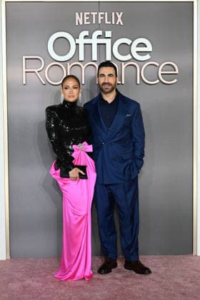 Office Romance UK Premiere in London LONDON, ENGLAND - JUNE 03: Jennifer Lopez and Brett Goldstein attending the Office Romance UK Premiere at BFI Southbank on June 03, 2026 in London, England CAP MAR MAR Great Britain Copyright: xMartinxHarris CapitalxPicturesx
