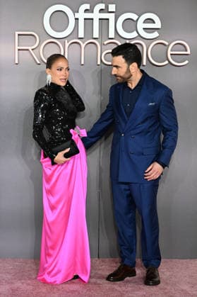 Office Romance UK Premiere in London LONDON, ENGLAND - JUNE 03: Jennifer Lopez and Brett Goldstein attending the Office Romance UK Premiere at BFI Southbank on June 03, 2026 in London, England CAP MAR MAR Great Britain Copyright: xMartinxHarris CapitalxPicturesx