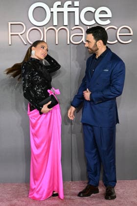 Office Romance UK Premiere in London LONDON, ENGLAND - JUNE 03: Jennifer Lopez and Brett Goldstein attending the Office Romance UK Premiere at BFI Southbank on June 03, 2026 in London, England CAP MAR MAR Great Britain Copyright: xMartinxHarris CapitalxPicturesx