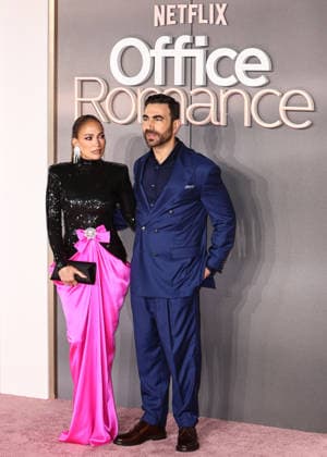 London premiere of Netflix s Office Romance at BFI Southbank Featuring: Jennifer Lopez, Brett Goldstein Where: London, United Kingdom When: 03 Jun 2026 Credit: John Rainford Cover Images EDITORIAL USE ONLY. NOT FOR USE BY NEWSPAPERS BASED IN THE UK. Copyright: xx coverimg55747588