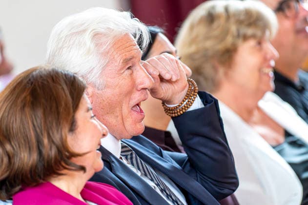 Richard Gere EUR, Deutschland, Berlin, 04.06.2026: Keynote von Richard Gere besucht eine Initiative zur Migrations Debatte der Hertie School und der Gere Foundation . Ziel ist es, die Art und Weise zu bekämpfen, wie Migration wahrgenommen wird in der politischen Debatte und dessen Auswirkung auf Recht und Governance in Europa und Afrika. *** Richard Gere EUR, Germany, Berlin, 04 06 2026 Keynote by Richard Gere visits an initiative on the migration debate of the Hertie School and the Gere Foundation The aim is to tackle the way migration is perceived in the political debate and its impact on law and governance in Europe and Africa