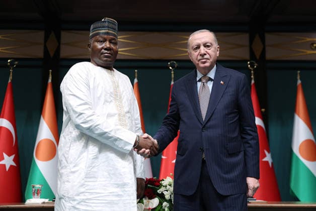 Turkish President Recep Tayyip Erdo?an speaks alongside Nigerien President Abdourahmane Tchiani during a joint press conference Turkish President Recep Tayyip Erdo?an speaks alongside Nigerien President Abdourahmane Tchiani during a joint press conference in Ankara, Turkey, June 4, 2026, following official talks and the signing of cooperation agreements. Photo by Turkish presidency apaimages Istanbul Istanbul Turkey 040626_Turkey_TPO_01(2) Copyright: xapaimagesxTurkishxpresidencyx xapaimagesx