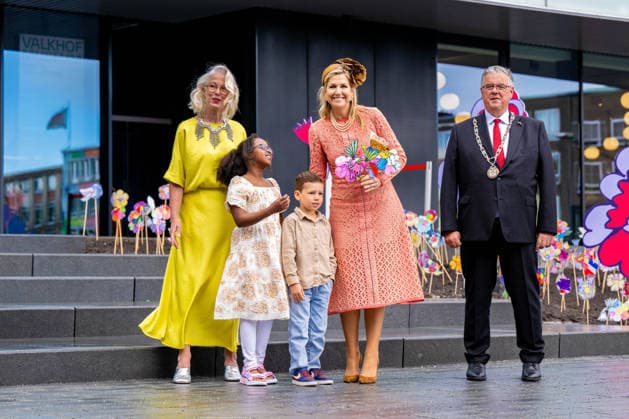 04-06-2026 Nijmegen Queen Maxima attended the opening of the renovated Valkhof Museum, with the new collection presentation, *Mens op de grens* (Man on the Border), showcases stories of people living in and around Nijmegen, from prehistory to the present day in Nijmegen. Â  Copyright: xPPEx