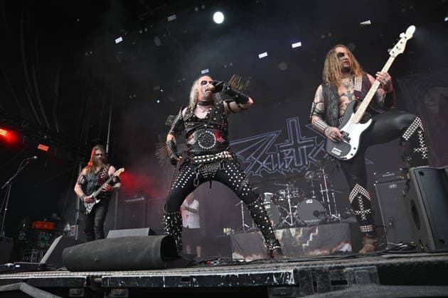 SÖLVESBORG, SWEDEN 20260604 Hellbutcher, Sweden, will play on Thursday at the Sweden Rock Festival outside Sölvesborg SÖLVESBORG SWEDEN x10080x  Copyright: xFredrikxSandberg TTx SWEDEN ROCK FESTIVAL 2026 UrZM2znnQlM