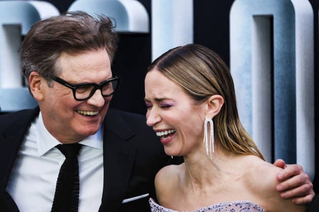 UK Premiere of DISCLOSURE DAY on Thursday 4 June 2026 Colin Firth and Emily Blunt attends the UK Premiere of DISCLOSURE DAY on Thursday 4 June 2026 at Cineworld Leicester Square, London. ., Credit:Julie Edwards Avalon  Copyright: xJuliexEdwardsx xAvalonx 1107788098