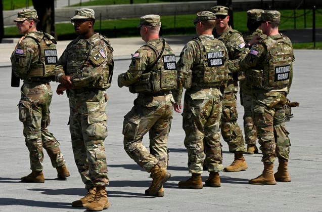 The Pentagon is planning to keep thousands of Guard troops in the nation s capital for the rest of President Trump s second term Members of the National Guard patrol near the Lincoln Memorial on June 4, 2026 in Washington, DC. The Pentagon is planning to keep thousands of Guard troops in the nation s capital for the rest of President Trump s second term. Photo by Olivier Douliery ABACAPRESS.COM Washington DC United States  Copyright: xDoulieryxOlivier ABACAx
