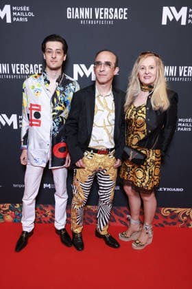 Gianni Versace Retrospective Photocall - Paris Alain Alderuccio, Salvatore Alderuccio and Doriana Alderuccio attend the Gianni Versace Retrospective Photocall held at the Maillol Meseum on June 4, 2026 in Paris, France. Photo by David BoyerBACAPRESS.COM Paris France  Copyright: xBoyerxDavid ABACAx