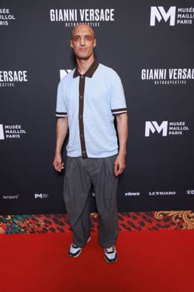 Gianni Versace Retrospective Photocall - Paris Abde Maziane attends the Gianni Versace Retrospective Photocall held at the Maillol Meseum on June 4, 2026 in Paris, France. Photo by David BoyerBACAPRESS.COM Paris France  Copyright: xBoyerxDavid ABACAx