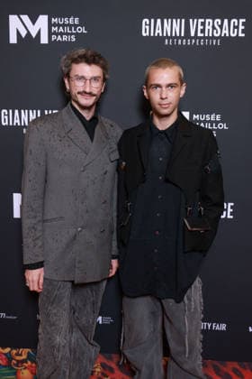 Gianni Versace Retrospective Photocall - Paris Jan-Robert Allo and Victor Brunstein Weinsanto attend the Gianni Versace Retrospective Photocall held at the Maillol Meseum on June 4, 2026 in Paris, France. Photo by David BoyerBACAPRESS.COM Paris France  Copyright: xBoyerxDavid ABACAx