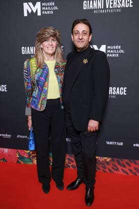 Gianni Versace Retrospective Photocall - Paris Iro Poniraki and Marco Antonio Caravano attend the Gianni Versace Retrospective Photocall held at the Maillol Meseum on June 4, 2026 in Paris, France. Photo by David BoyerBACAPRESS.COM Paris France  Copyright: xBoyerxDavid ABACAx