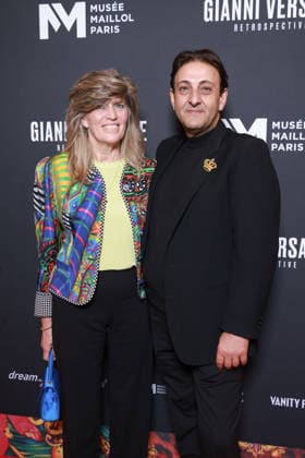 Gianni Versace Retrospective Photocall - Paris Iro Poniraki and Marco Antonio Caravano attend the Gianni Versace Retrospective Photocall held at the Maillol Meseum on June 4, 2026 in Paris, France. Photo by David BoyerBACAPRESS.COM Paris France  Copyright: xBoyerxDavid ABACAx