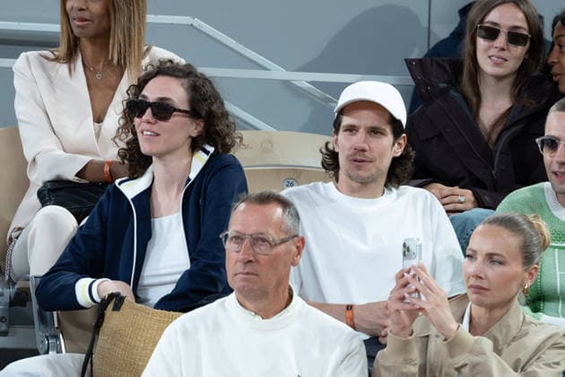 2026 French Open - Lafaurie Victoria, Abraham Wapler In Stand Day 12 NB Lafaurie Victoria, Abraham Wapler in stand Day 12 during the 2026 French Open at Roland Garros on June 04, 2026 in Paris, France. Photo by Nasser Berzane ABACAPRESS.COM  Copyright: xBerzanexNasser ABACAx