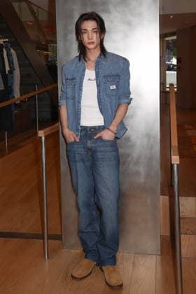 Photocall with Hyunjin of Stray Kids at Guess Jeans Hyunjin, Stray Kids 06 04 2026 Photocall with Hyunjin of Stray Kids at Guess Jeans held at the Guess Jeans in West Hollywood, CA Photo by Izumi Hasegawa Hollywood News Wire Inc. West Hollywood CA USA EDITORIAL USE ONLY Copyright: xx IzumixHasegawax xHollywoodxNewsxWirexInc.x hnphotos096927