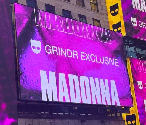 June 4, 2026, New York, New York, USA: Singer icon MADONNA performs a surprise pop up concert partnered with the app Grindr in Time Square to promote her new album Confessions ll also called Confessions on the Dance Floor - Part ll. New York USA - ZUMAk03_ 20260604_zaf_k03_062 Copyright: xNancyxKaszermanx