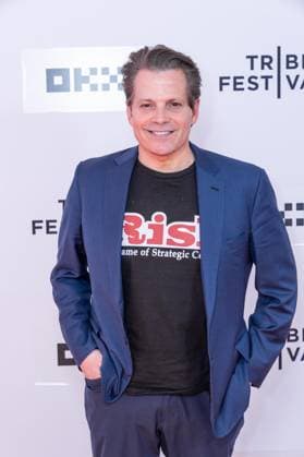 June 4, 2026, New York, New York, USA: Anthony Scaramucci attends premiere of political documentary Mario at 25th annual Tribeca Film Festival at SVA Theatre in New York, NY on June 4, 2026. New York USA - ZUMAr339 20260604_znp_r339_064 Copyright: xLevxRadinx