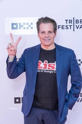 June 4, 2026, New York, New York, USA: Anthony Scaramucci attends premiere of political documentary Mario at 25th annual Tribeca Film Festival at SVA Theatre in New York, NY on June 4, 2026. New York USA - ZUMAr339 20260604_znp_r339_066 Copyright: xLevxRadinx