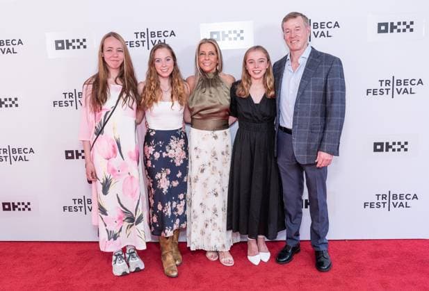 June 4, 2026, New York, New York, USA: Madeline Cuomo (C) and family attend premiere of political documentary Mario at 25th annual Tribeca Film Festival at SVA Theatre in New York, NY on June 4, 2026. New York USA - ZUMAr339 20260604_znp_r339_073 Copyright: xLevxRadinx