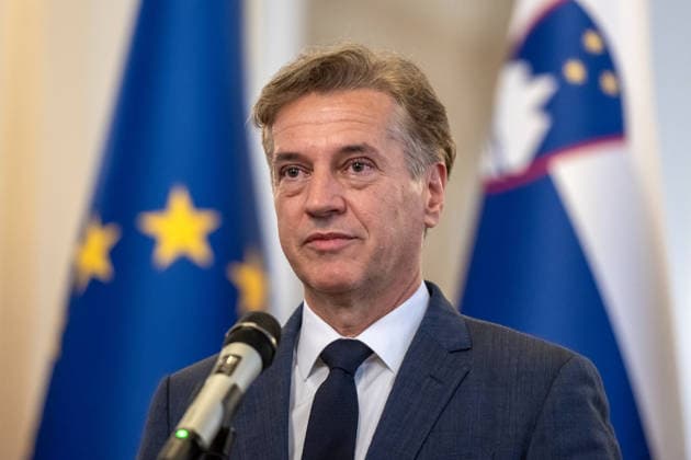 National Assembly of Slovenia in Ljubljana - 04 Jun 2026 Robert Golob former Prime Minister of Slovenia attends the First meeting of 16th Government of Slovenia. Ljubljana Slovenia Copyright: xAndrejxTarfilax xSOPAxImagesx DSC_0274
