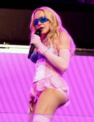 June 4, 2026, New York, New York, USA: Singer icon MADONNA performs a surprise pop up concert partnered with the app Grindr in Time Square to promote her new album Confessions ll also called Confessions on the Dance Floor - Part ll. New York USA - ZUMAk03_ 20260604_zaf_k03_083 Copyright: xNancyxKaszermanx