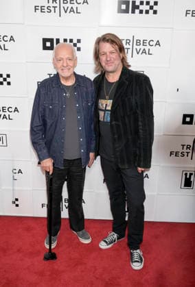 FRAMPTON World Premiere Director Rob Arthur, Peter Frampton attends the World Premiere of FRAMPTON held during the Tribeca Film Festival at OKX Theater BMCC TPAC in New York on Thursday, June 5th, 2026., Credit:Jennifer Graylock Avalon United States, New York, New York City, OKX Theater BMCC TPAC  Copyright: xJenniferxGraylockx xAvalonx 1107825417