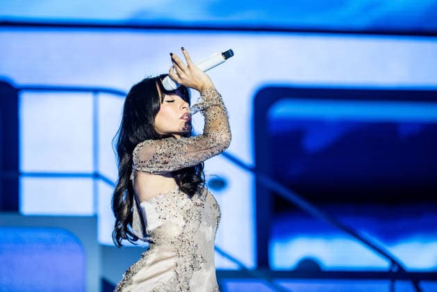 Music Concert - Aitana - Cuarto Azul World Tour Aitana Ocana Sevilla Plaza de Espana Spain Copyright: xMirkoxFava TSCKx xLiveMediax LPM_2492081