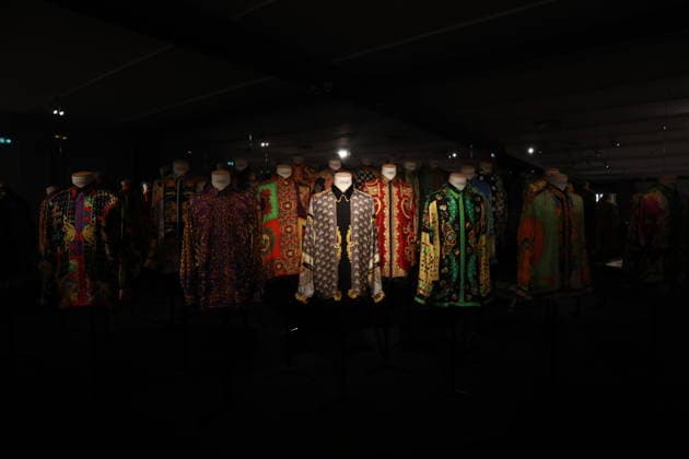 Gianni Versace Retrospective exhibition at the Musee Maillol in Paris PARIS, FRANCE - JUNE 4: Gianni Versace Retrospective exhibition at the Musee Maillol in Paris, France on June 4, 2026. The exhibition, running from June 5 to September 6, 2026, features more than 400 original designs and iconic objects linked to fashion designer Gianni Versace. Mohamad Salaheldin Abdelghani Alsayed Anadolu Paris France. Editorial use only. Please get in touch for any other usage.  Copyright: x2026xAnadoluxMohamadxSalaheldinxAbdelghanixAlsayedx