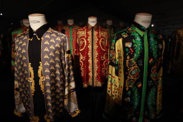 Gianni Versace Retrospective exhibition at the Musee Maillol in Paris PARIS, FRANCE - JUNE 4: Gianni Versace Retrospective exhibition at the Musee Maillol in Paris, France on June 4, 2026. The exhibition, running from June 5 to September 6, 2026, features more than 400 original designs and iconic objects linked to fashion designer Gianni Versace. Mohamad Salaheldin Abdelghani Alsayed Anadolu Paris France. Editorial use only. Please get in touch for any other usage.  Copyright: x2026xAnadoluxMohamadxSalaheldinxAbdelghanixAlsayedx