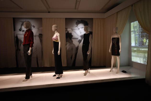 Gianni Versace Retrospective exhibition at the Musee Maillol in Paris PARIS, FRANCE - JUNE 4: Gianni Versace Retrospective exhibition at the Musee Maillol in Paris, France on June 4, 2026. The exhibition, running from June 5 to September 6, 2026, features more than 400 original designs and iconic objects linked to fashion designer Gianni Versace. Mohamad Salaheldin Abdelghani Alsayed Anadolu Paris France. Editorial use only. Please get in touch for any other usage.  Copyright: x2026xAnadoluxMohamadxSalaheldinxAbdelghanixAlsayedx