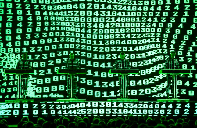 Kraftwerk at Royal Albert Hall 04_June_2026 Kraftwerk perform at Royal Albert Hall in London on 4th June 2026., Credit:Zoran Veselinovic Avalon UK, London, Royal Albert Hall  Copyright: xZoranxVeselinovicx xAvalonx 1107840746