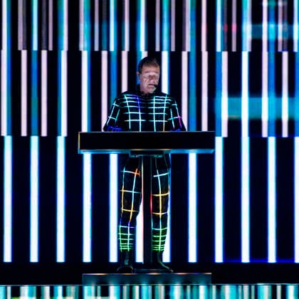 Kraftwerk at Royal Albert Hall 04_June_2026 Kraftwerk perform at Royal Albert Hall in London on 4th June 2026., Credit:Zoran Veselinovic Avalon UK, London, Royal Albert Hall  Copyright: xZoranxVeselinovicx xAvalonx 1107840765