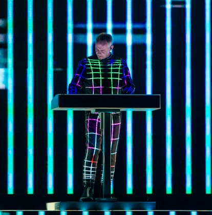 Kraftwerk at Royal Albert Hall 04_June_2026 Kraftwerk perform at Royal Albert Hall in London on 4th June 2026., Credit:Zoran Veselinovic Avalon UK, London, Royal Albert Hall  Copyright: xZoranxVeselinovicx xAvalonx 1107840770