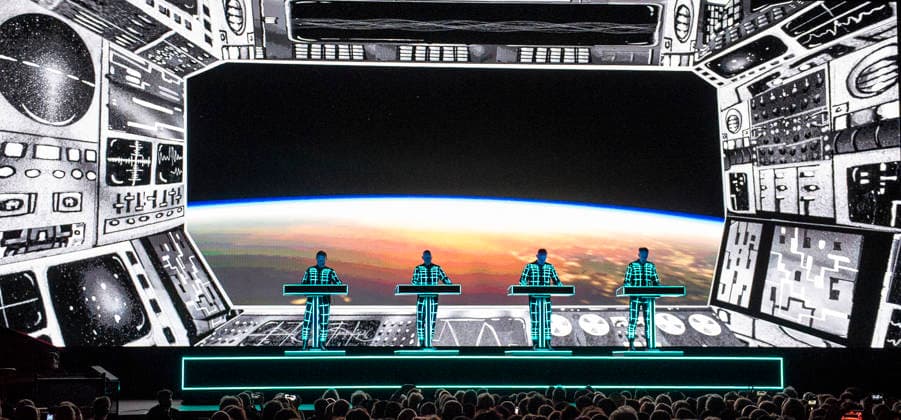 Kraftwerk at Royal Albert Hall 04_June_2026 Kraftwerk perform at Royal Albert Hall in London on 4th June 2026., Credit:Zoran Veselinovic Avalon UK, London, Royal Albert Hall  Copyright: xZoranxVeselinovicx xAvalonx 1107840779