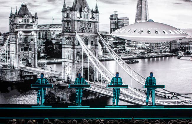 Kraftwerk at Royal Albert Hall 04_June_2026 Kraftwerk perform at Royal Albert Hall in London on 4th June 2026., Credit:Zoran Veselinovic Avalon UK, London, Royal Albert Hall  Copyright: xZoranxVeselinovicx xAvalonx 1107840781