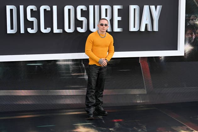 Disclosure Day UK Premiere LONDON, ENGLAND - JUNE 04: ArrDee attending Disclosure Day UK Premiere, Cineworld, Leicester Square on June 04, 2026 in London, England. CAP MAR MAR Great Britain Copyright: xMartinxHarris CapitalxPicturesx