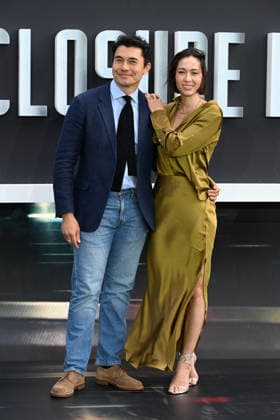 Disclosure Day UK Premiere LONDON, ENGLAND - JUNE 04: Henry Golding and Liv Golding attending Disclosure Day UK Premiere, Cineworld, Leicester Square on June 04, 2026 in London, England. CAP MAR MAR Great Britain Copyright: xMartinxHarris CapitalxPicturesx