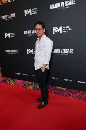 Charles Dengpheng Personalities at the first major French retrospective devoted to Gianni Versace at the Musée Maillol in Paris on June 4, 2026 Gianni Versace Retrospective brings together nearly 450 exceptional pieces original creations and silhouettes, accessories, sketches, decorative objects, photographs, In a resolutely pop scenography designed by Nathalie Crinière, the exhibition retraces an entire career dedicated to creation, and reveals the multiple inspirations that shaped Versaces universe  Copyright: xAnne-SophiexGuebeyx xBestimagexAnne-SophiexGuebeyx xBestimagex