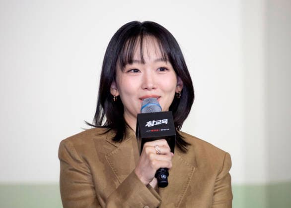 Jin Ki-Joo, June 5, 2026 : Cast member Jin Ki-Joo at a press conference for upcoming Netflix original series Teach You a Lesson in Seoul, South Korea. The school action drama is based on the webtoon Get Schooled and it follows a team of inspectors at the fictional Education Rights Protection Bureau, which receives full-fledged support from the education minister.  aflo_333294294