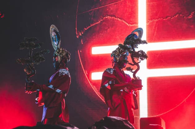 Empire of the live at Northside 2026 Aarhus, Denmark. 04th, June 2026. The Australian electronic music duo Empire of the Sun performs a live concert during the Danish music festival Northside 2026 in Aarhus. Denmark, Aarhus  Copyright: xGonzalesxPhoto RolfxMeldgaardx