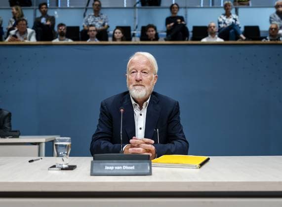 THE HAGUE - Jaap van Dissel, former director of the RIVM, during day four of the public hearings of the parliamentary inquiry committee into the coronavirus policy. REMKO DE WAAL ANP netherlands out - belgium out  Copyright: xx x560145113x originalFilename: 560145113.jpg
