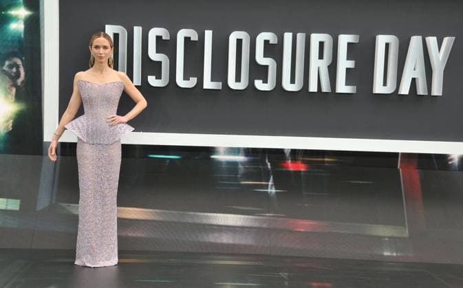 Disclosure Day UK film premiere Emily Blunt at the Disclosure Day UK film premiere, Cineworld Leicester Square, Leicester Square, on Thursday 04 June 2026 in London, England, UK. CAP CAN CAN London UK Great Britain Copyright: xCanxNguyen CapitalxPicturesx
