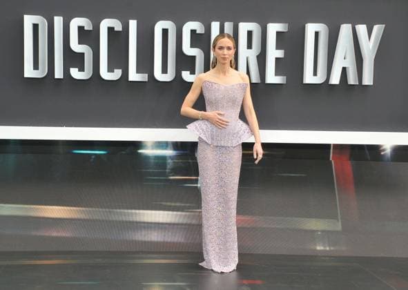 Disclosure Day UK film premiere Emily Blunt at the Disclosure Day UK film premiere, Cineworld Leicester Square, Leicester Square, on Thursday 04 June 2026 in London, England, UK. CAP CAN CAN London UK Great Britain Copyright: xCanxNguyen CapitalxPicturesx