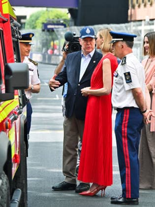 IPA85345698 - Monte Carlo, Louis Vuitton Monaco Grand Prix 2026 - Prince Albert of Monaco and Princess Charlene in the paddock  Copyright: xManuelexMangiarottix xManuelexMangiarottix 85345698