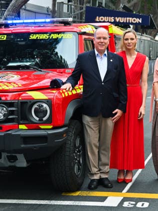 IPA85345733 - Monte Carlo, Louis Vuitton Monaco Grand Prix 2026 - Prince Albert of Monaco and Princess Charlene in the paddock  Copyright: xManuelexMangiarottix xManuelexMangiarottix 85345733